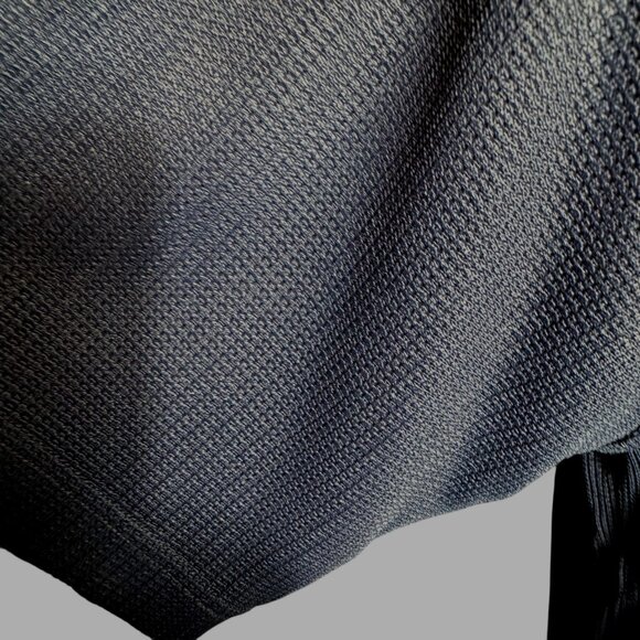 Mem's Paolo Valenzi Italy  T-Shirt size XXL Navy Blue Woven fabric light weight - Picture 5 of 11